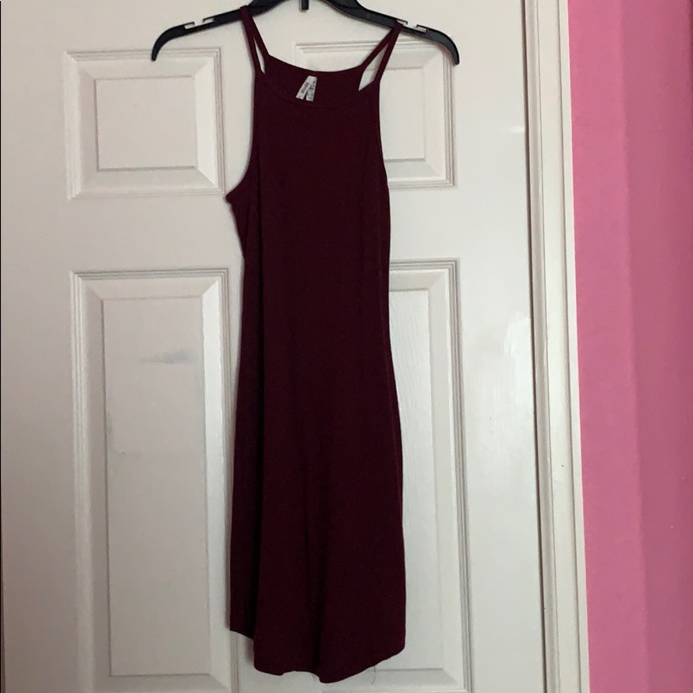 halter top tight dress